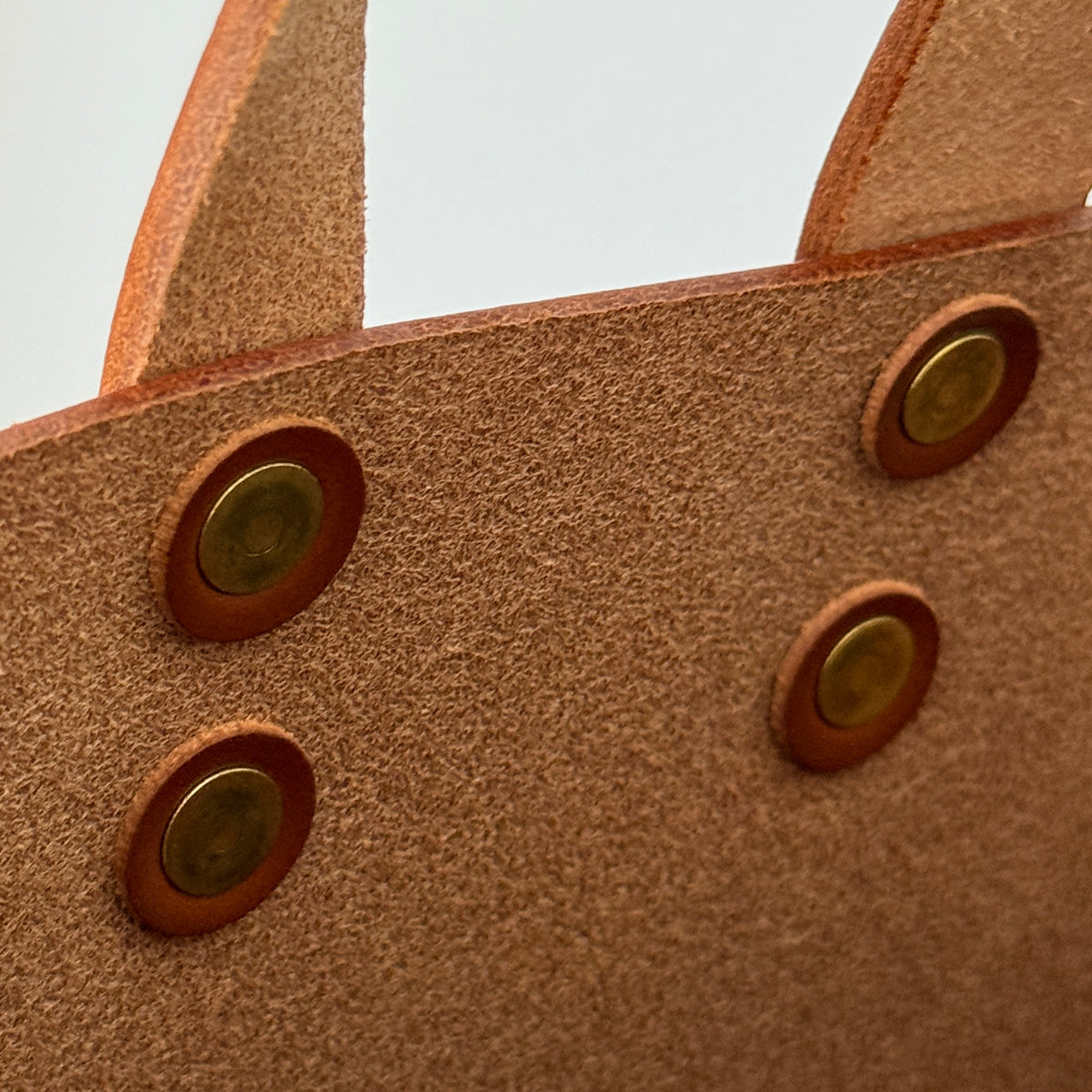 Laced Tote - Cognac Leather