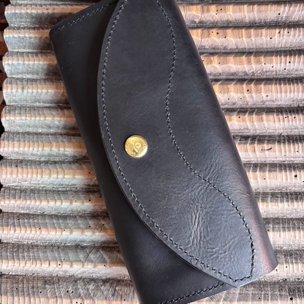 Alba - Waxy Black with Black Buttero *CUSTOM ORDER*