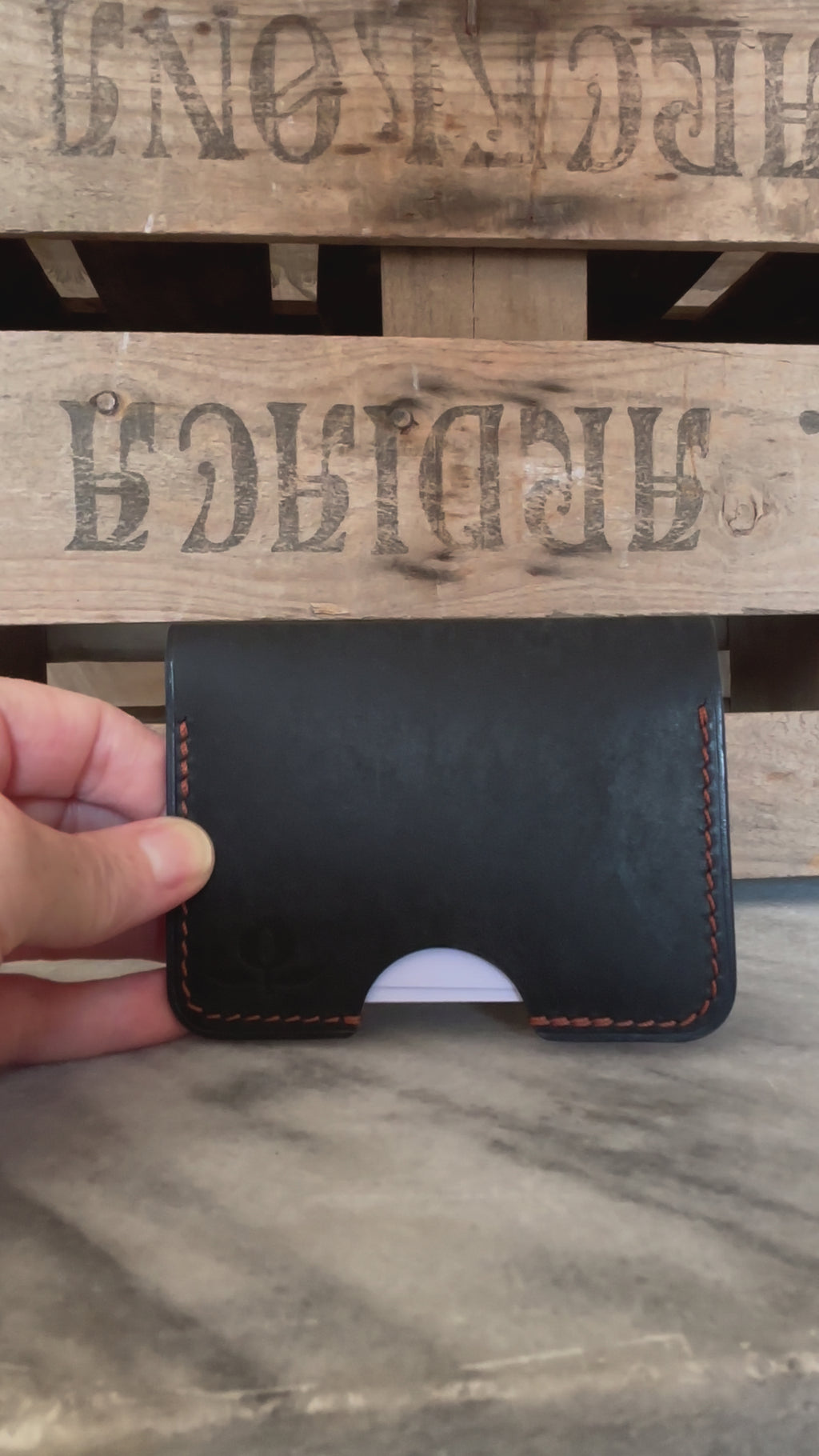 Espichá- Pueblo Black with hand-marbled copper/black/silver